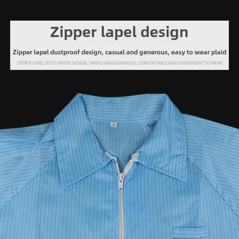 Antistatické prachotěsné ochranné pracovní oděvy pro čisté prostory