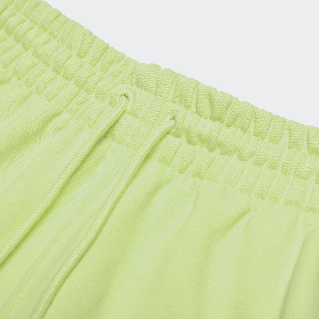 Adidas Originals Trefoil C Short Ft Drawstring Sports Shorts Men Bottoms Light-Yellow HF6353