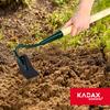 KADAX Large Hardened Hoe With Handle Garden