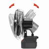 Rechargeable Rechargeable Fan Metal Construction High Power Fan Desktop Portable Fan  Travel