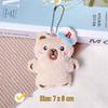 Capybara Plush Keychain with Baseball Cap - Cute Bag Decoration Doll Accessory