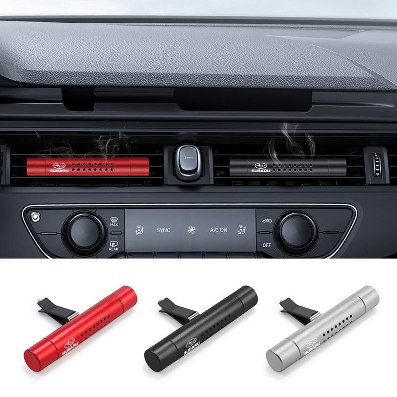 Car Air Vent Freshener Clip Perfume Essential Oil Diffuser For Subaru Impreza Legacy WRX STI BRZ Forester XV Outback Valve Cap WW4