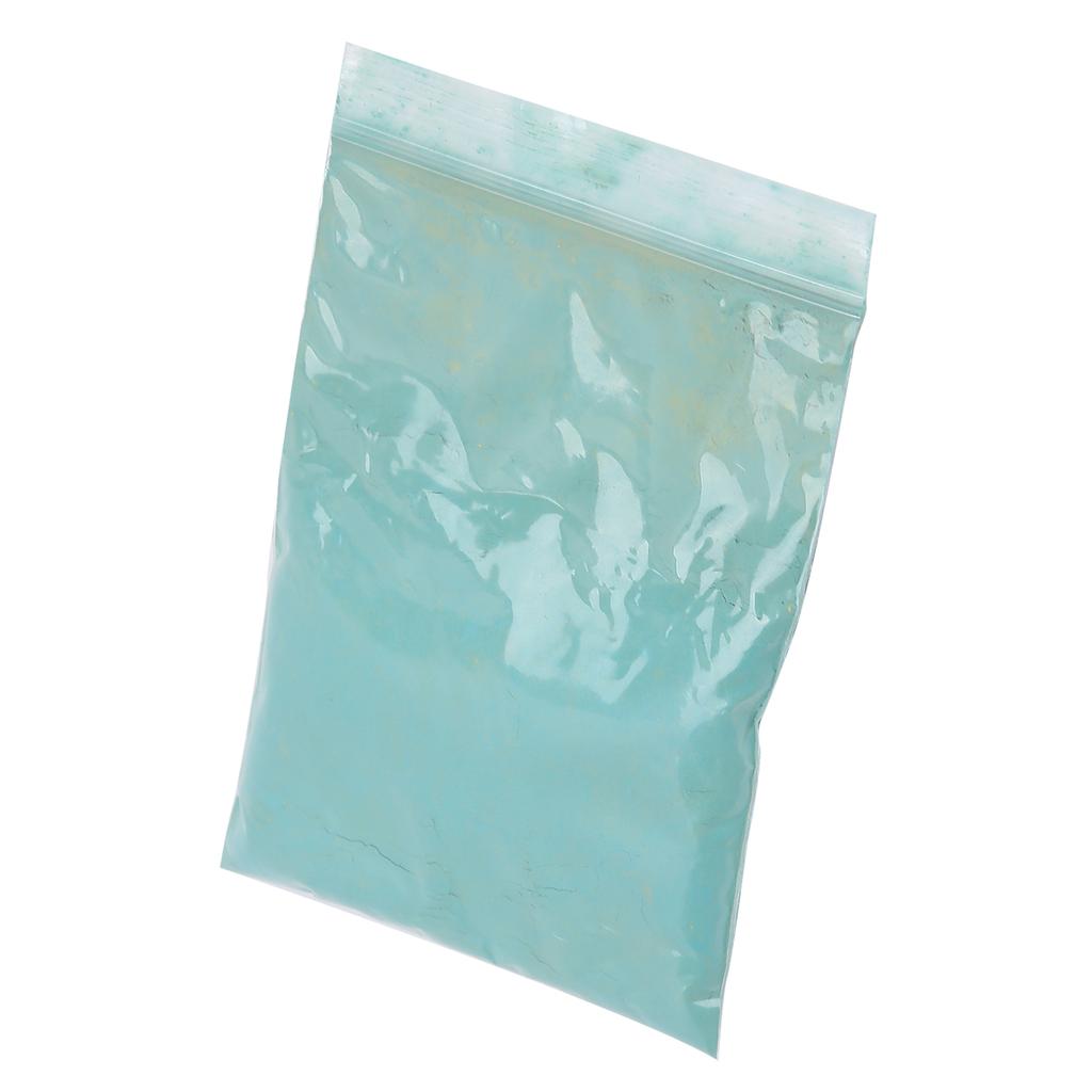 10g Polvere Termocromica 31℃ Sensibile al Calore Pigmento DIY che Cambia Colore Verde a Rosso Arancio