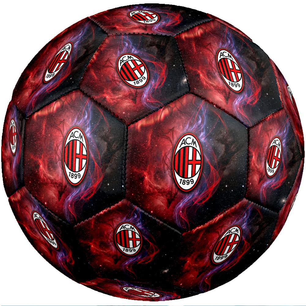 Pallone da calcio Tema AC Milan Taglia 5 Pallone da calcio Tocco Morbido Pallone da calcio per Allenamento Professionale per Sport all'Aperto