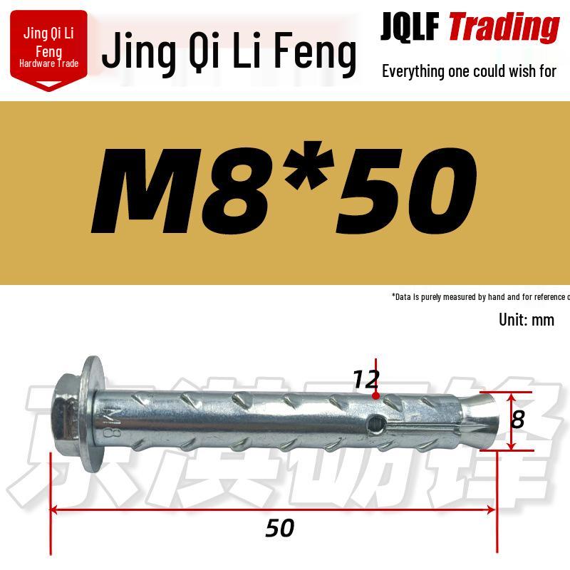 Hexagonal Internal Expansion Anchor for Hollow Foam Bricks - Fish Scale Wall Bolt