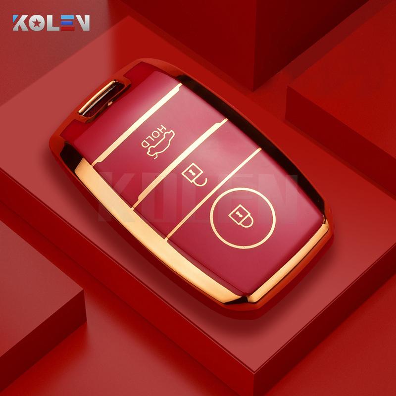 Fashion Tpu Auto Smart Key Fob Cover Case Housing Remote Fit For Kia Rio Rio5 Sportage Ceed Cerato Sorento K3 K4 K5 Kx3 Optima Picanto Forte