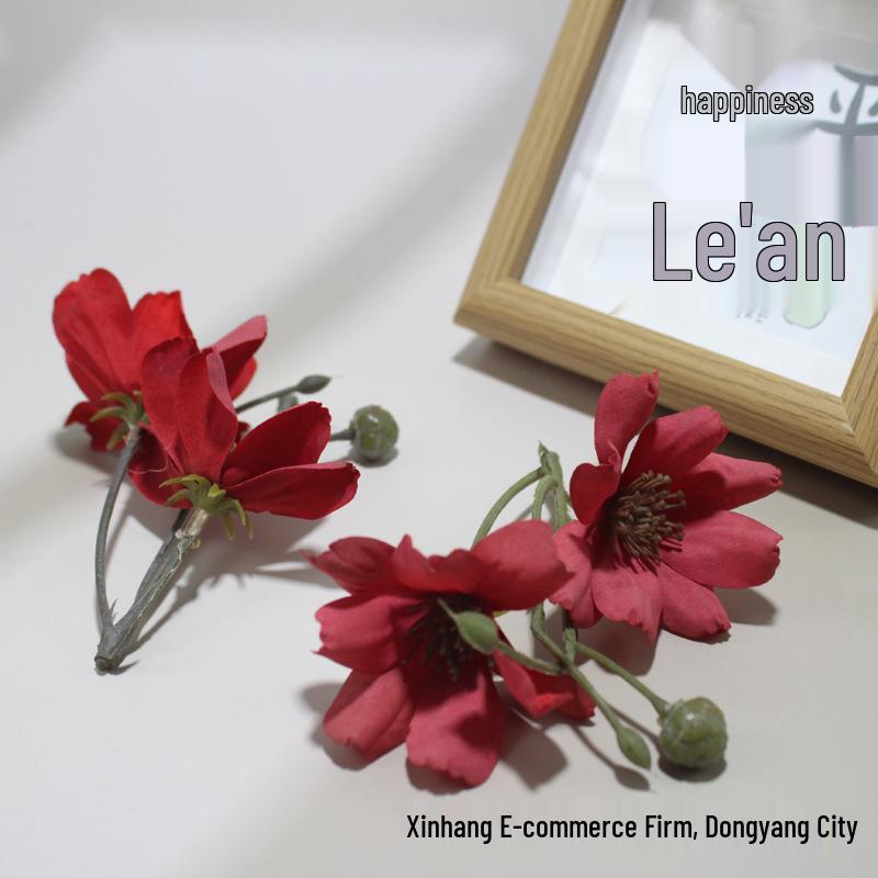 

Two-Headed Persian Chrysanthemum Bouquet for DIY Corsage, Headwear, and Wedding Decoration