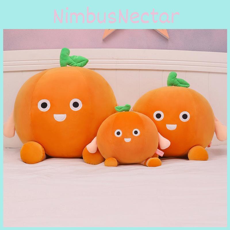 Orange Plush Simulation Toy Creative Fruit Girls Children Birthday Gift Holiday
