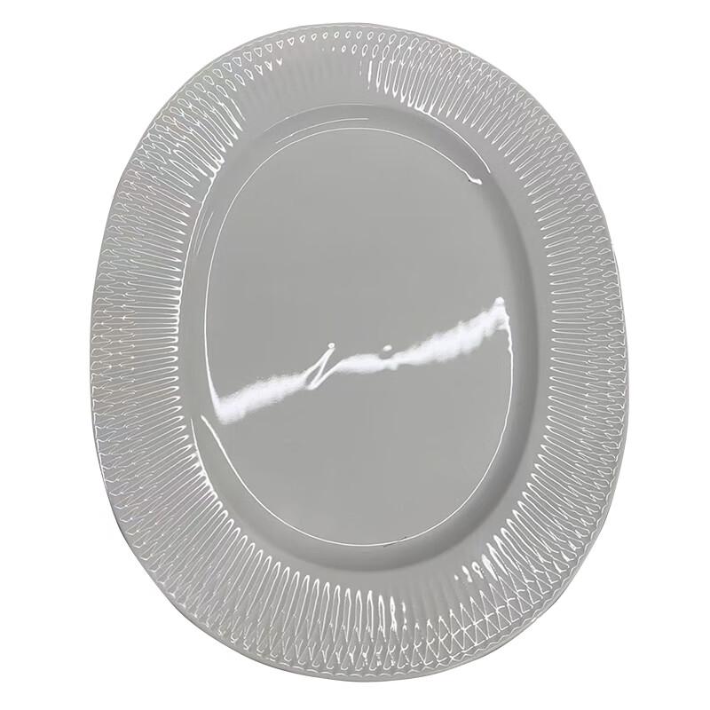 

Liangdao Ouyi 15-inch Ceramic Oval Plate