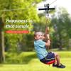 Kids Zip Line Kit Outdoor Zip Line Zip Line Swing for Children with Steel Wire Rope Pulley Safe Fun Play Equipment for Crossing