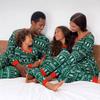 Festliches 2024 Europäisches & Amerikanisches Eltern-Kind Weihnachts-Pyjama-Set