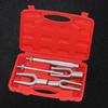 5Pieces Professional Pickle Fork Tool Separator Kit For Ball Joint Tie Rod Removal And Pitman Arm Service Suspension Repair