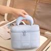 Modern Minimalist Travel Makeup Bag With Large Capacity And Polyester Fabric For Cosmetics And Toiletries