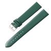 Stitched Genuine Leather Watch Straps in Green, Red, Pink - Available in 10mm, 12mm, 20mm, 22mm, 24mm