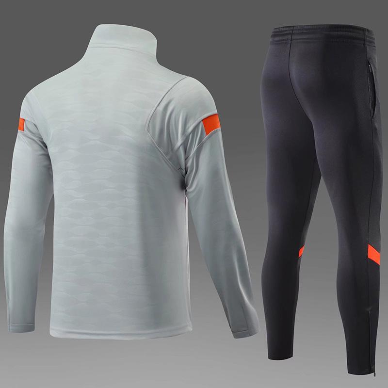 Men's & Children's 2022 Autumn Quick-Dry Half-Zip Football Training & Running Suit