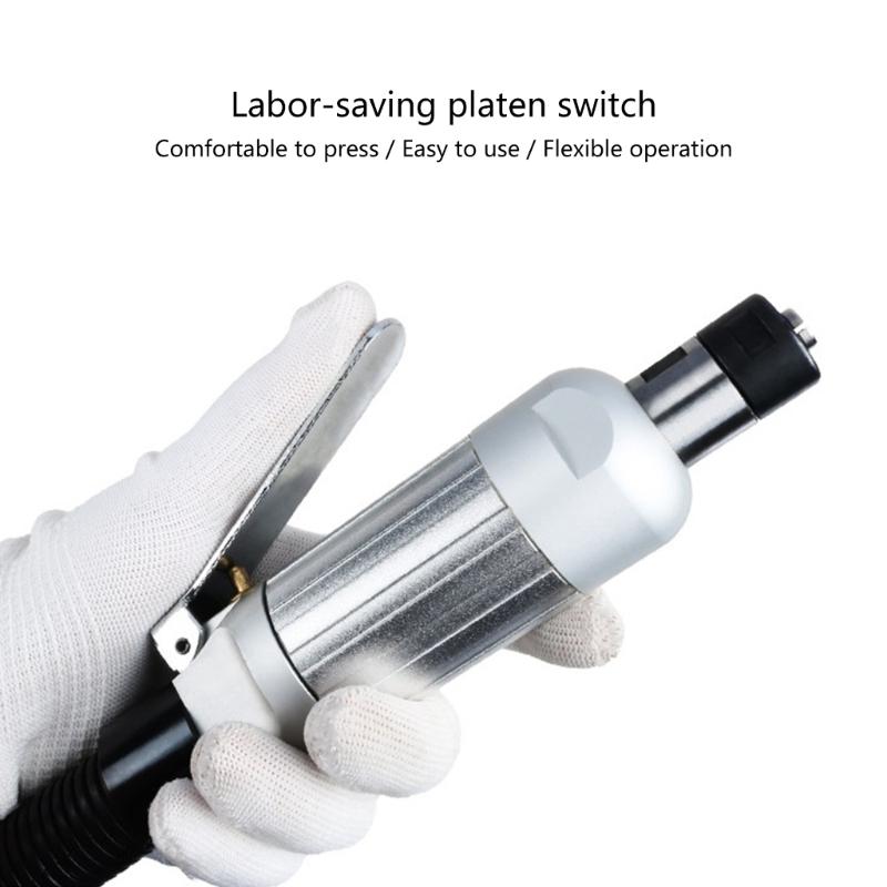 25000RPM Air Die Grinder Tire Repair Tool Wide Application 1/4in Pneumatic Angle Grinder Grinding Engraving Machine