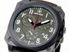 Wenger Aerograph Cockpit Quartz Chronograph Watch Men's 77011