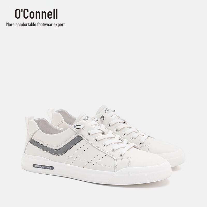 Aokang Men s Casual White Board Shoes 39