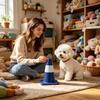 Indoor Dog Pee Post Vertical Easy Clean Stable Column Indoor Dog Urination Trainer for Small Medium Large Breeds Apartment