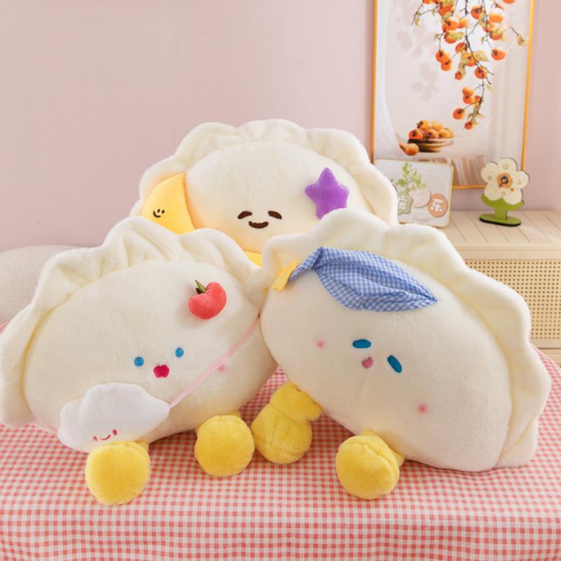 Sleeping Creative Hat Star Moon Backpack Dumpling Cartoon Pillow Plush