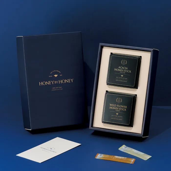 

Мед от Honey_Domestic натуральный 4 вида медовых стиков 30 штук подарочный набор Night Tea 15 + Sweet Potato 15