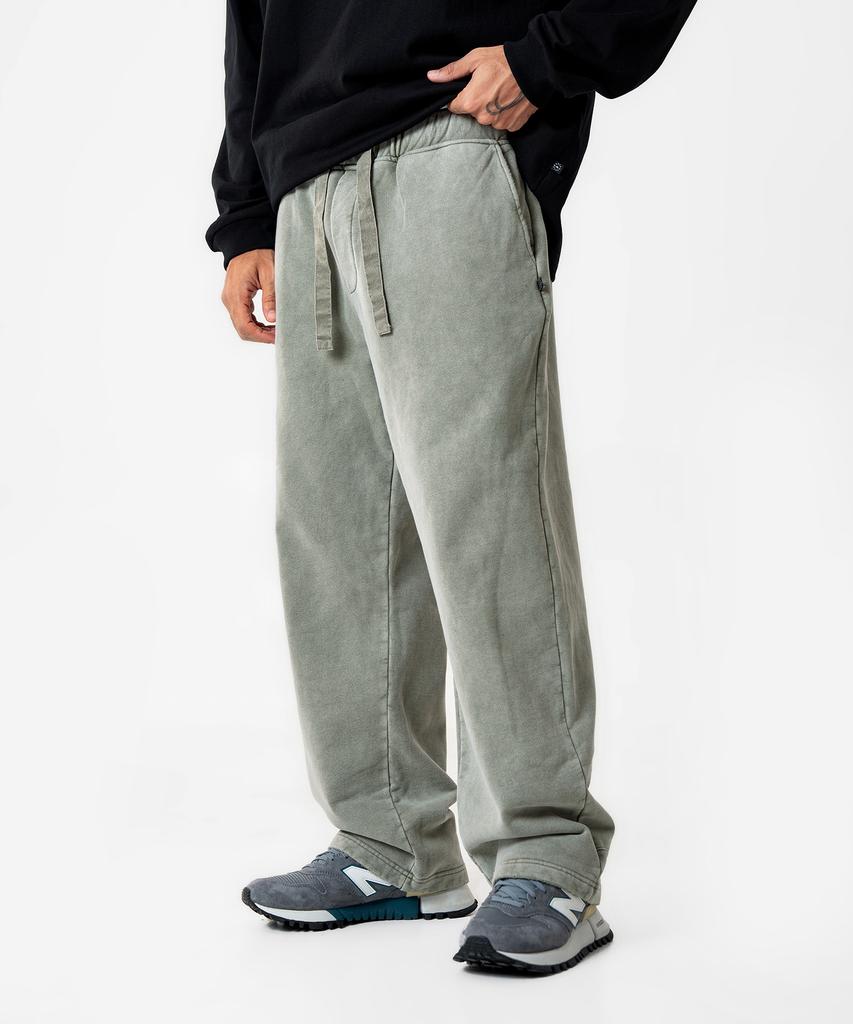 Mideueobdeiteu Washing Easy Pants_Grayish Green