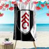 Fulham FC Druck Strandtuch, Großes Weiches Schnelltrocknendes Handtuch für Strand Camping Schwimmen