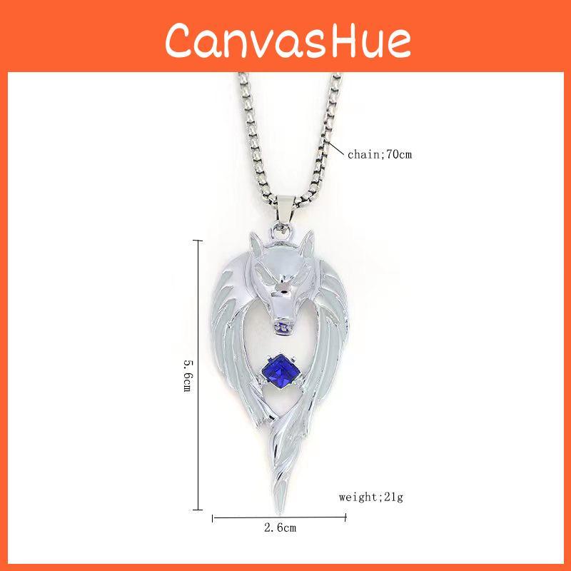 Northland Wolf King Pendant With Led Glow For Urban Fashion Accessories