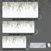 Aesthetics Plant Mouse Pad Flowers Green Leaves Mousepad XXL Soft Natural Rubber PC Desktop Pads Large Gamer Mousemat Table Mat