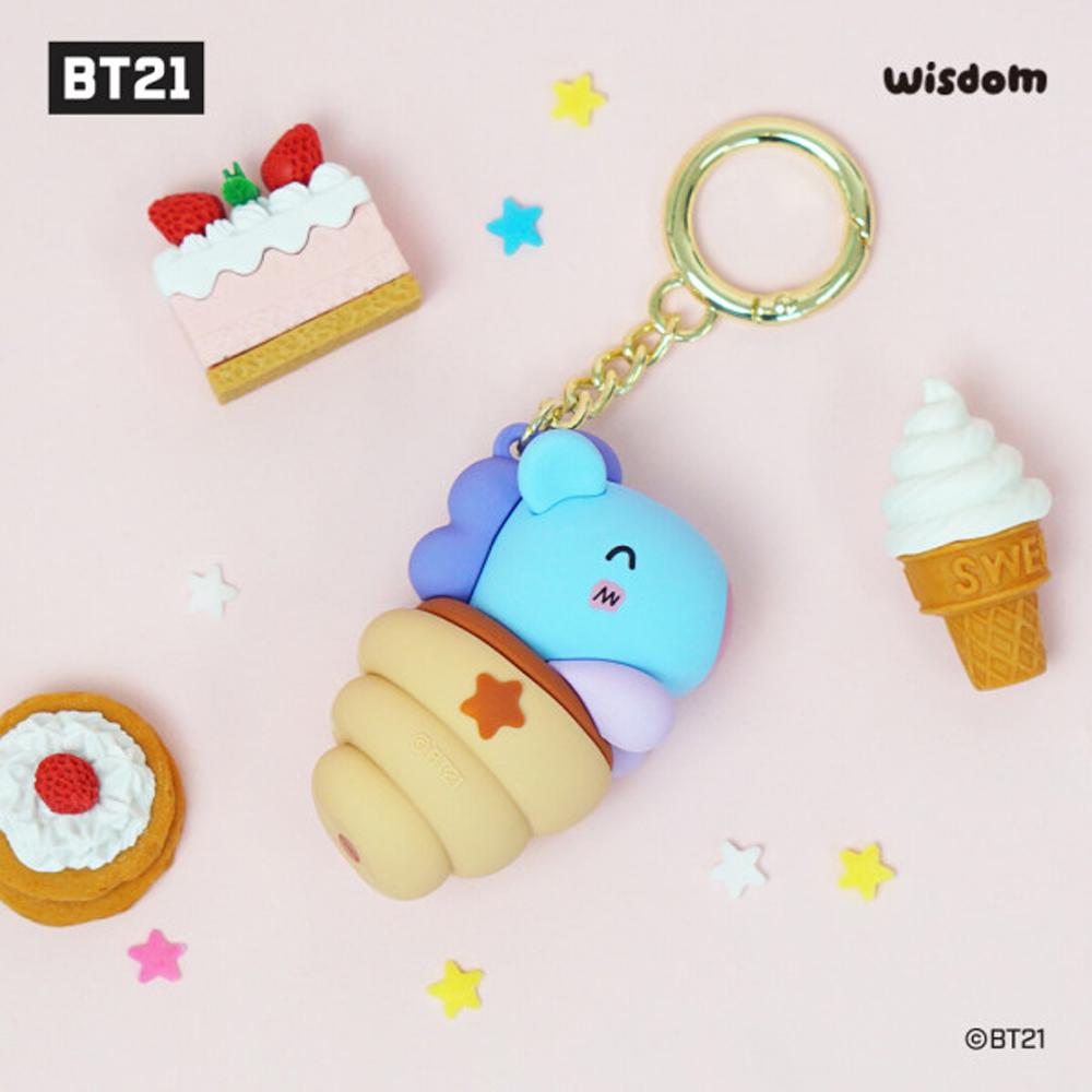 

Официальный брелок с фигуркой Baby Sweet Things BTS BT21, аутентичный TATA