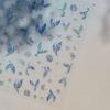 Iridescent Water Bubbles Shiny Stars Colorful 5D Nail Art Stickers Dreamy Water Drop Self Adhesive Decorations Manicure Decals
