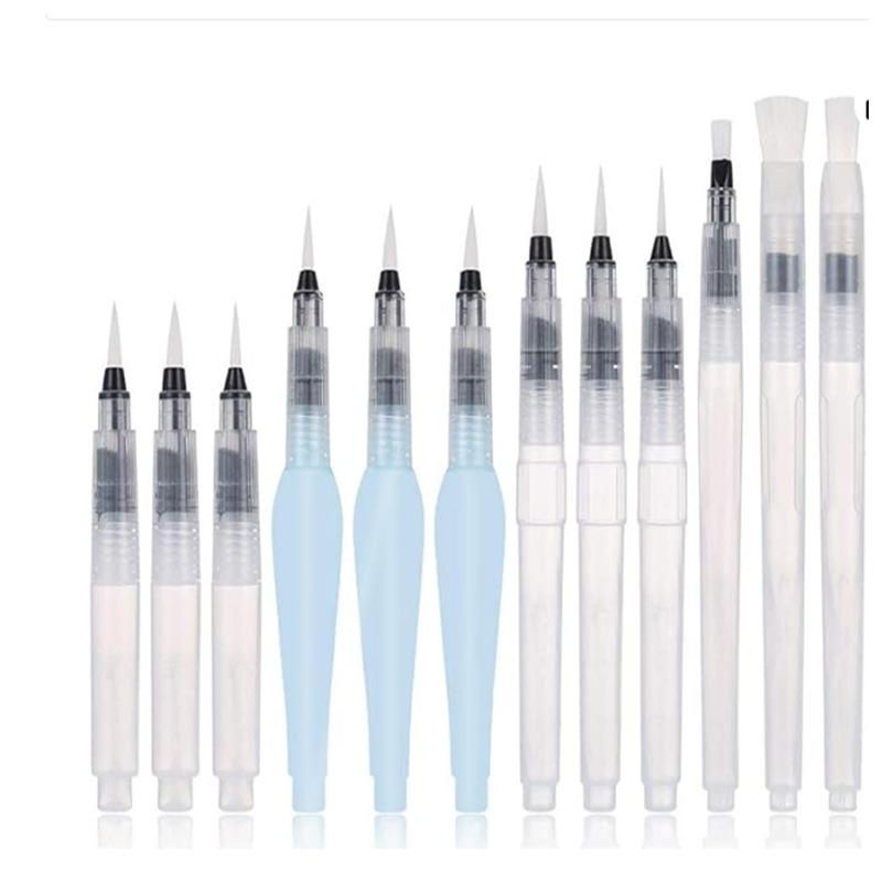 Watercolor Fountain Pen with Large Capacity and Water Soluble Colored Pencil Compatibility
