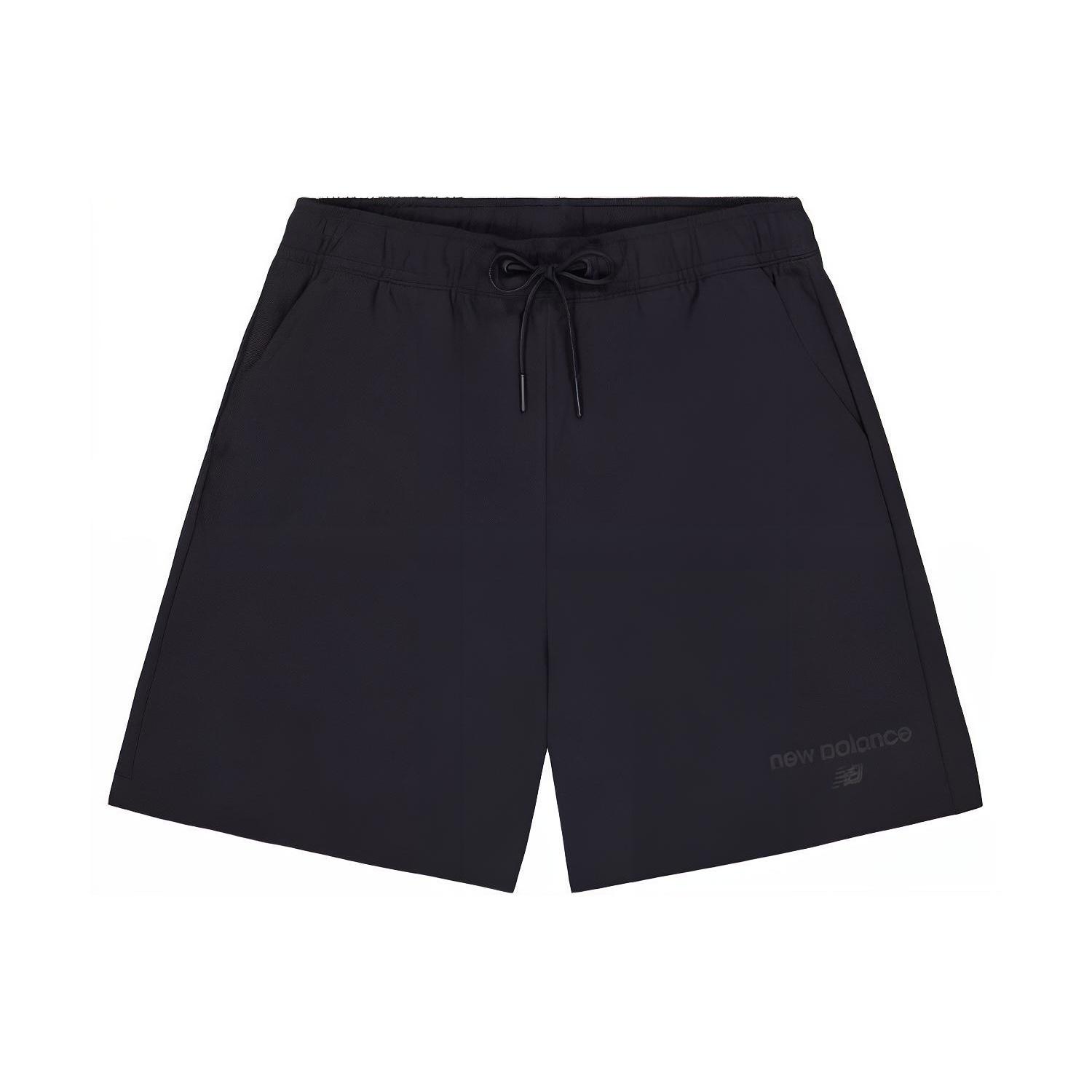 (WMNS) New Balance Small Logo Print Short Asia Sizing  Black  Women s AWS41514-BK XL