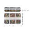 6 Grids Christmas Nail Glitter Nail Sequins Star Autumn Winter DIY Charm Manicure Supplies Flash DIY Nail Decorations Sequins