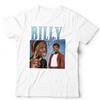 T-shirt Billy Ocean Apprezzamento Unisex Omaggio Ritorno al Passato Addio al Celibato Nubilato Divertente