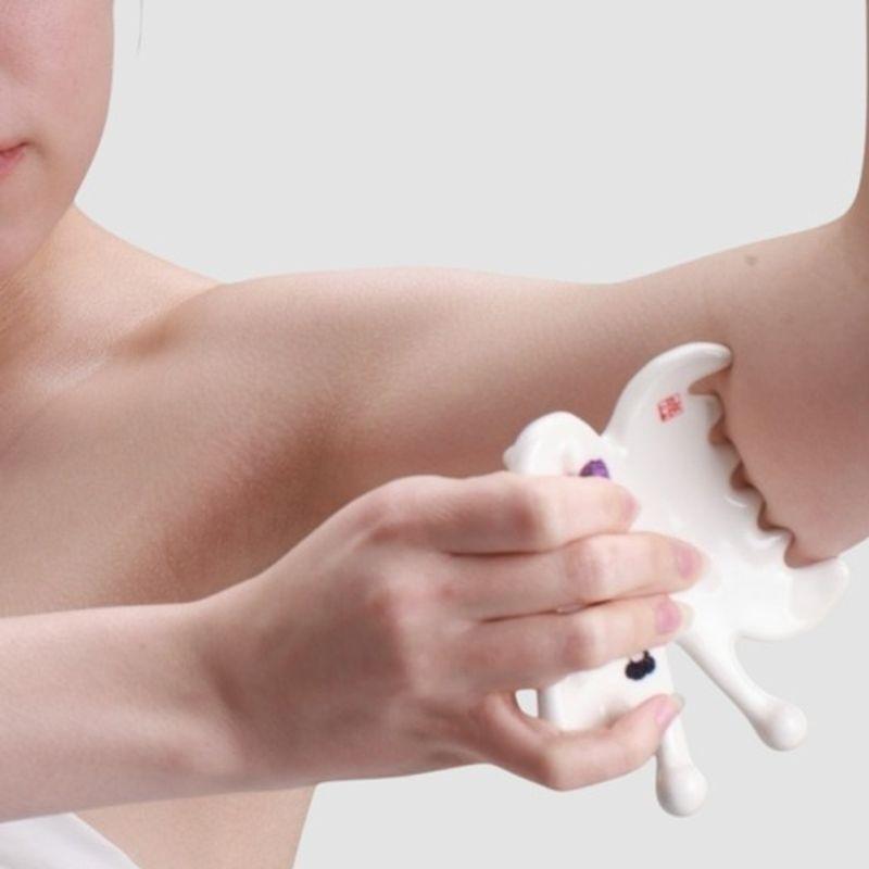 Pearl Care V-Line Ceramic Gua Sha Massager