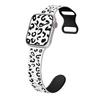 KALEBOL Leopard Silicone Band for Apple Watch Ultra 3 2 1 49mm/Series 11 10 46mm/9 8 7 45mm/SE3 SE2 SE 6 5 4 44mm/3 2 1 42mm Dual Color Strap