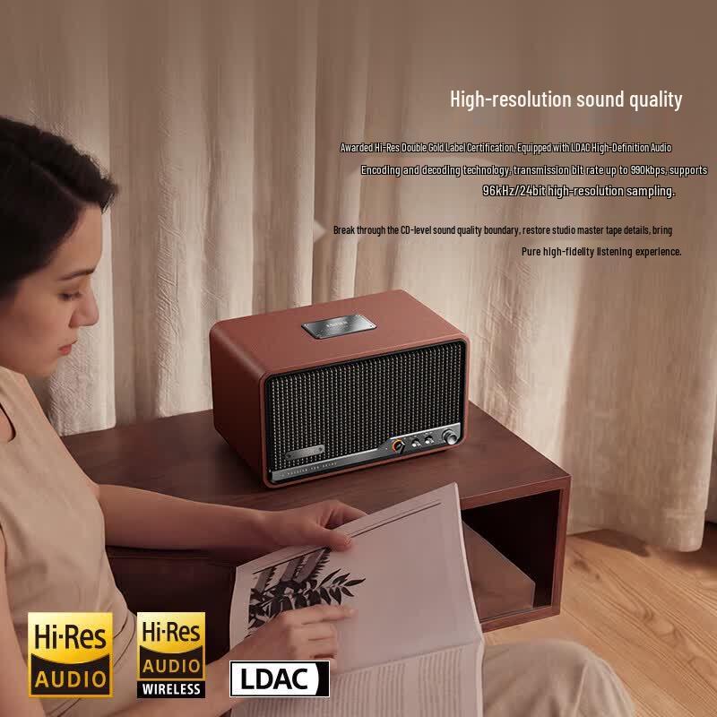 Edifier S260 Hi-Fi Retro Bluetooth Desktop Speaker (CN version)