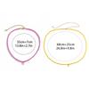 Bohemia Chokers Necklaces Women Arcylic Beads Jewelry Necklace Heart Decoration Collar Rice Beaded Chunky Collar