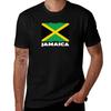Jamaica National Flag Distress Tshirt Plus Size Comfort Fit Tee