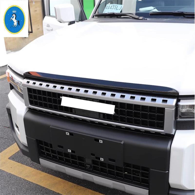 Přední kapota vozu Pruhy Dekorativní kryt mřížky předního nárazníku ABS Příslušenství Pro Toyota Land Cruiser Prado 250 LC250 2024 2025