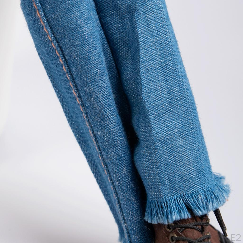1/6 Scale Female Classic Jeans Pants for 12'' Toys Action Body Clothing Accessories