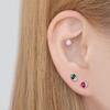 [1+1] Choose 1 of 2 Half Love Piercings