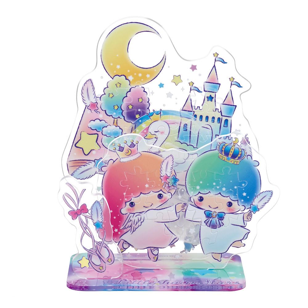 Puzzle x Acrylic Beverly 37 Pieces Acrylic Stand Pop Little Twin Stars Fairy Tale [Jigsaw Stand]