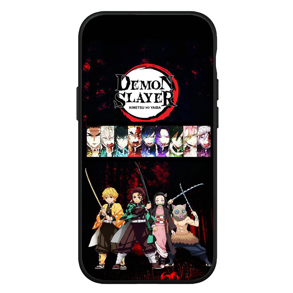 For Samsung Galaxy S25 S24 iPhone 17 16 15 Xiaomi Redmi Note 14 13 12 11 Plus Pro Max Phone Case Demon Slayer Kamado Tanjirou Kamado OPPO Huawei Cover