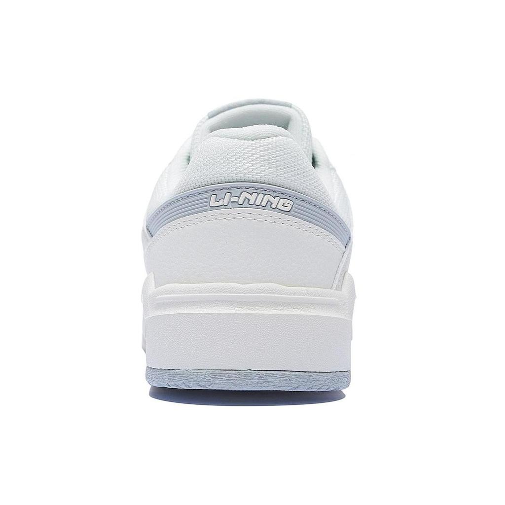 Li Ning ACE V2 Abrasion Resistant Breathable Low Top Skateboard Shoes Women's White Gray AGCS156-1