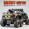 SSOO2 1:28 Ford Raptor F150 Alloy Diecast Car Model With With Sound Light Pull Back Car Toys For Children Xmas Gifts