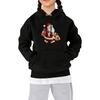 Sweatshirts For Teen Girls Hoodies Long Sleeve Drawstring Pullover Cute Printed Oversized Hoodie Christmas