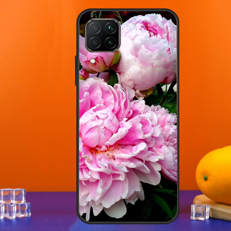 Peonies Beautiful Flower For Huawei Nova 12s 12i 11i 5T 9 10 SE Y91 Y90 Y60 Y70 Y72 Y61 P60 Pro P20 P40 P30 Lite Case