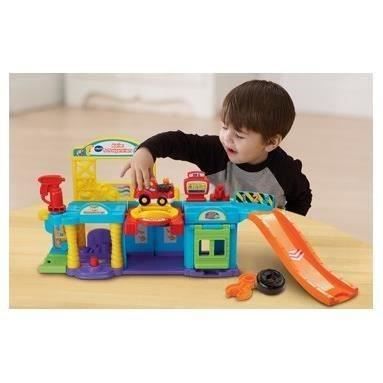 SOS Repairs Workshop - VTECH - Tut Tut Bolides - Hydraulic Elevator - 5 Magic Zones